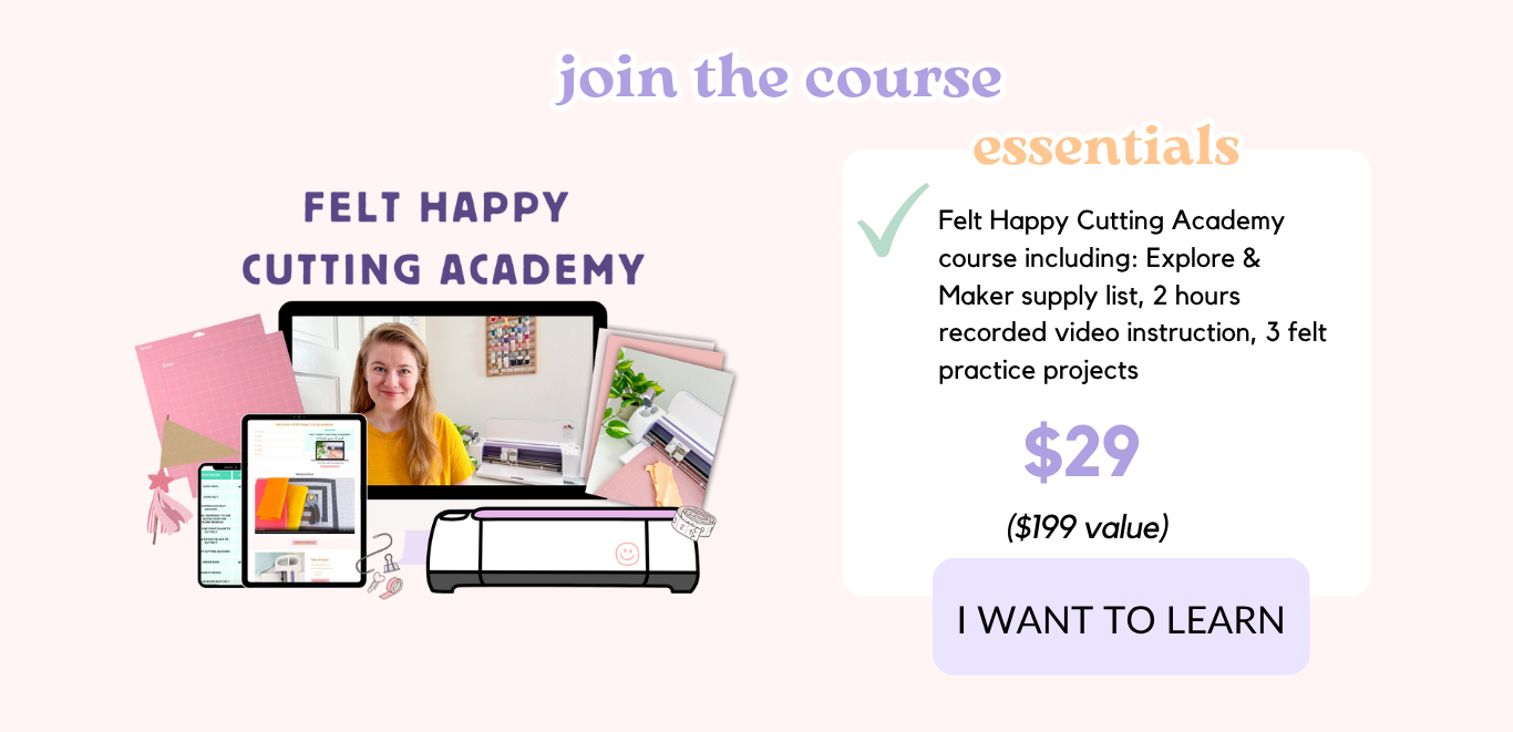 Felt Happy Cutting Academy