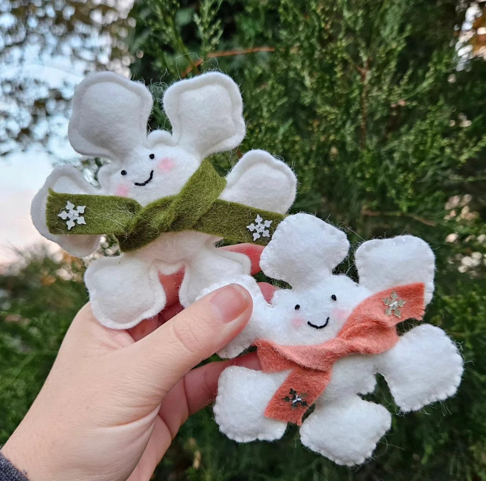 PDF Snowflake Pattern - DIGITAL - Felt Happy SewingPDF Snowflake Pattern - DIGITAL