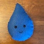 PDF Raindrop Pattern - DIGITAL - Felt Happy SewingPDF Raindrop Pattern - DIGITAL