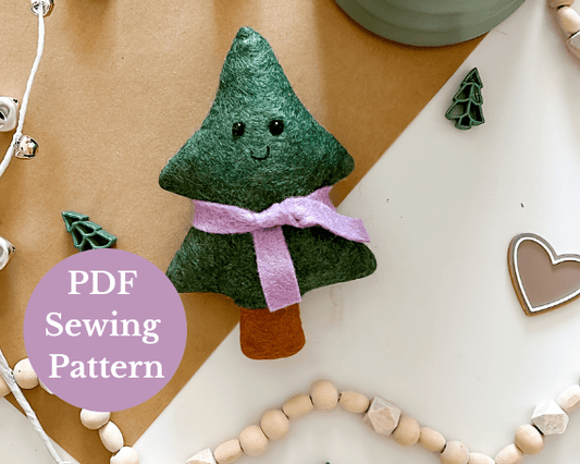 PDF Evergreen Pal Pattern - DIGITAL - Felt Happy SewingPDF Evergreen Pal Pattern - DIGITAL